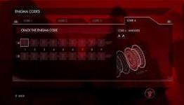 Wolfenstein The New Order Enigma Codes