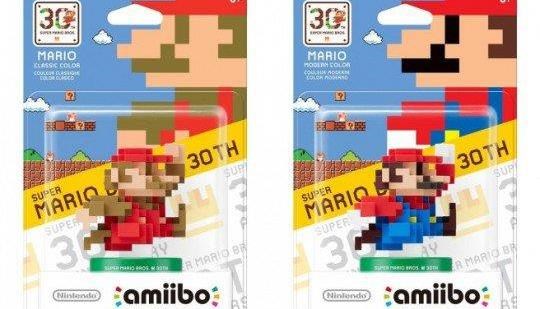 styled 30th Anniversary Mario Amiibo preorders now live