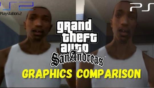 GTA: San Andreas PS2 vs PS4 Graphics Comparison N4G