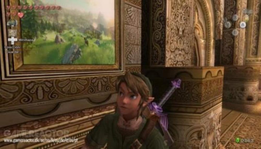 トワイライトプリンセスHDで見つかったWii Uのニュージャルダの写真