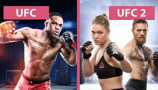UFC vs. UFC – Graphics captured on | N4G
