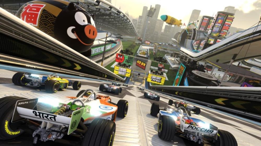 TrackMania Turbo review roller coaster racer Metro N4G