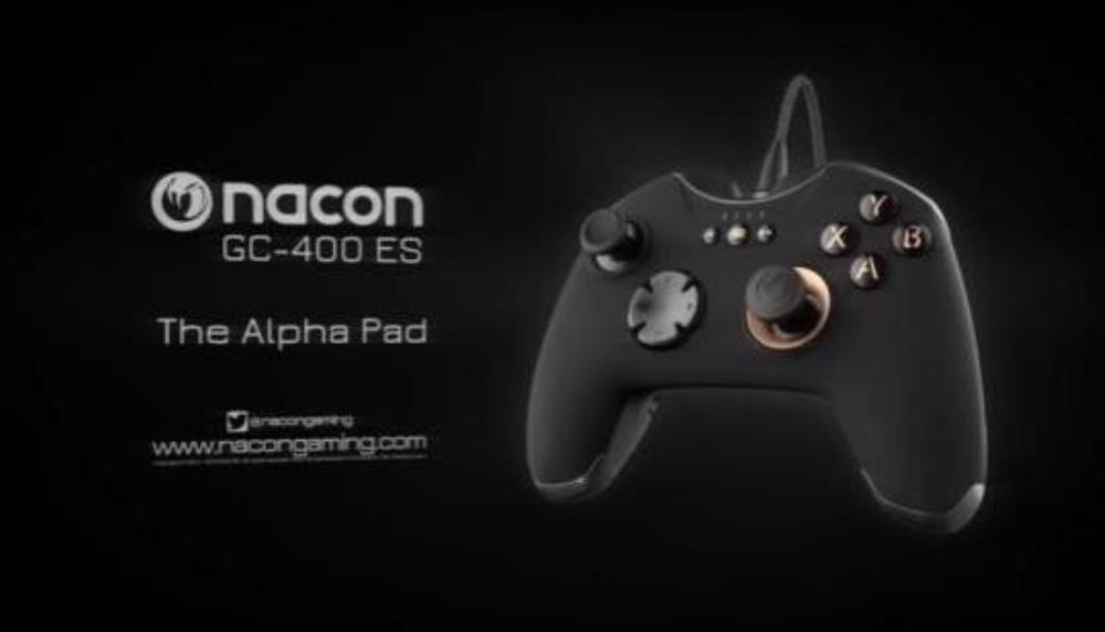 Naconの新しい電子スポーツに焦点を当てたコントローラーは、プレーヤーに精度をもたらすことを目指しています