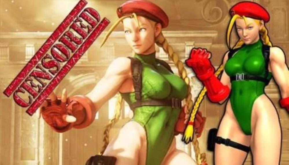 Capcom has censored Cammy´s nipples in the latest “Street Fighter