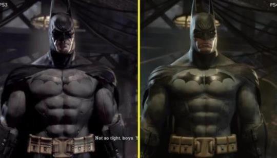 Batman Arkham Asylum PS3 vs PS4 Graphics Comparison | N4G