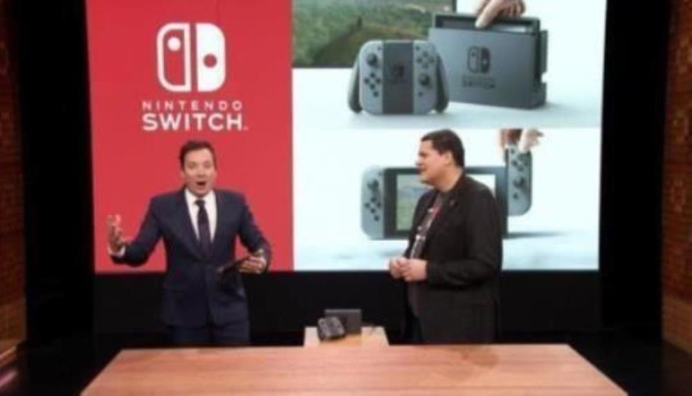 ジミーファロンがニンテンドースイッチをデビューします