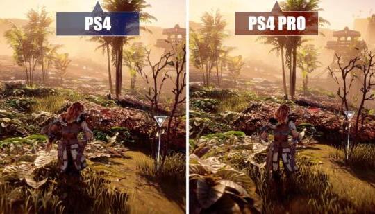 Resultat renæssance Regeneration Horizon: Zero Dawn PS4 vs PS4 Pro Graphics Comparison | N4G