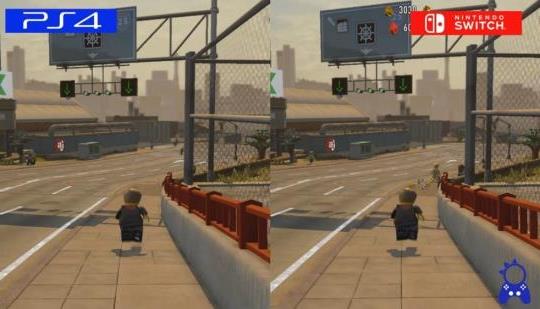 LEGO City Undercover Switch vs. PS4 N4G