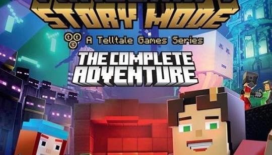 Physical version of Minecraft: Story Mode The Complete Adventure ...