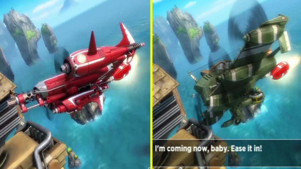 Sine Mora Ex Nintendo Switch vs PS3 Original Graphics Comparison N4G