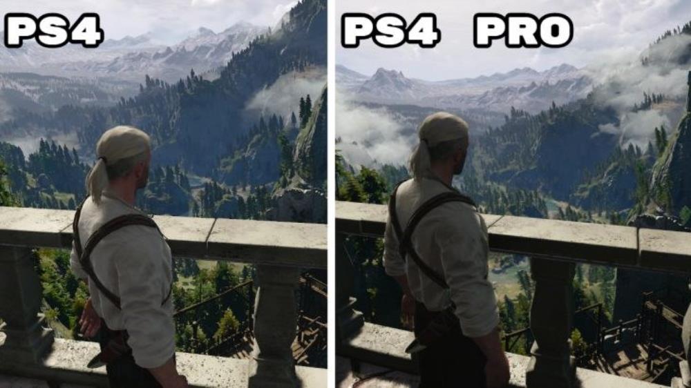 The Witcher 3 PS4 Vs. PS4 Pro Patch Comparison Images Revealed