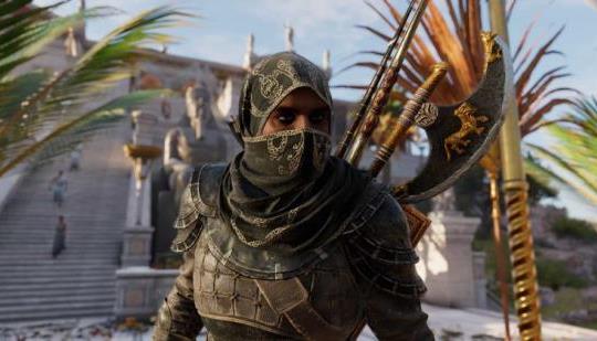 Assassin's Creed: Origins - Kill Phylakes for Legendary Black Hood Outfit |  N4G