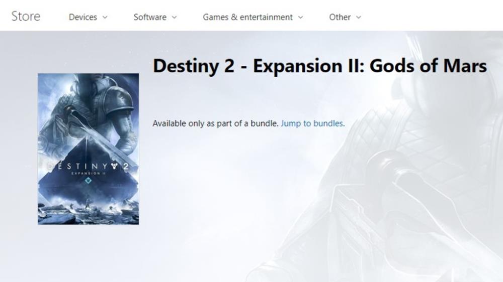 DESTINY 2 MODS OF MARS EXLASURINII IIの詳細はXboxストアでリークされました