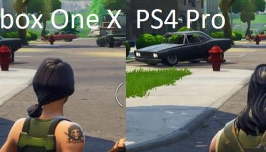 sol Abe partner Fortnite PS4 Pro (1080p) vs. Xbox One X (4K) Comparison: Big Resolution  Difference At 60 FPS | N4G