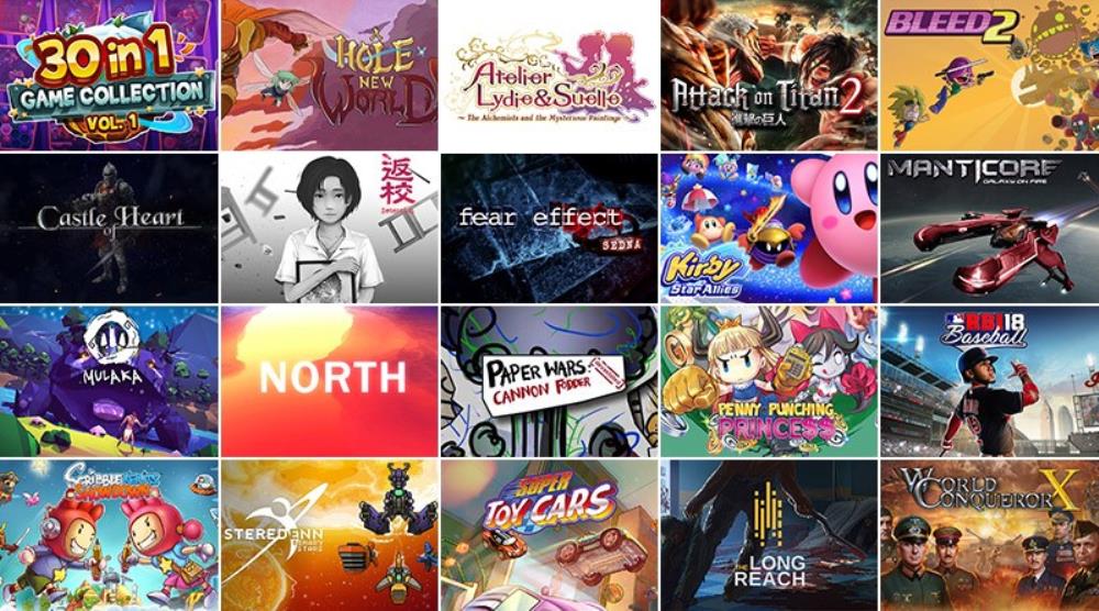 Nintendo Switch 2018年3月の新しいリリース