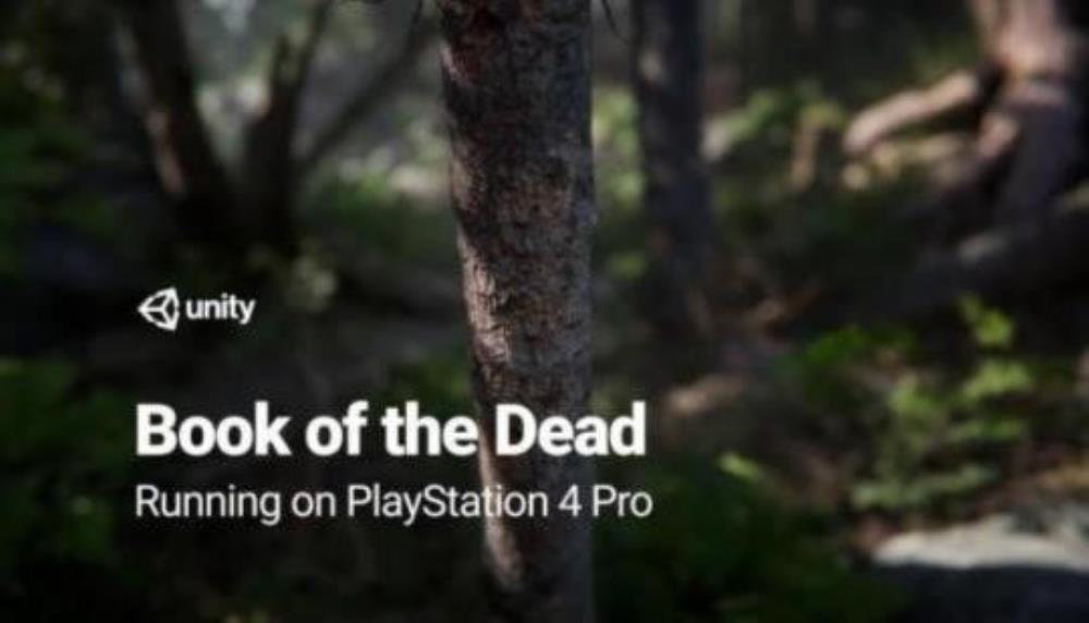 Book of the Dead、Unityの新しい技術デモPS4Proの最初の映像は見事に見えます
