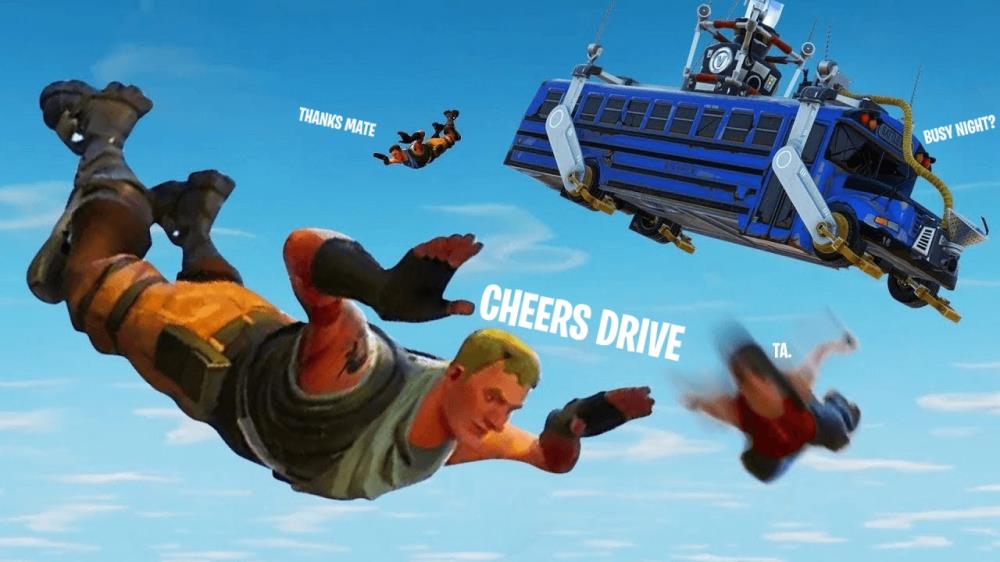 You Can Now Thank The Bus Driver In Fortnite Before You Jump N4g 9102