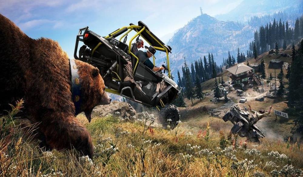 Far Cry 5は同じ日に繰り返しループしました