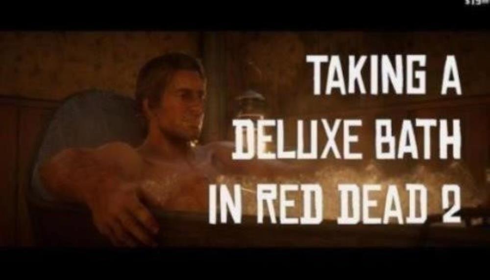 Taking a Bath is Sexy as Hell in This Red Dead Redemption 2 Video N4G