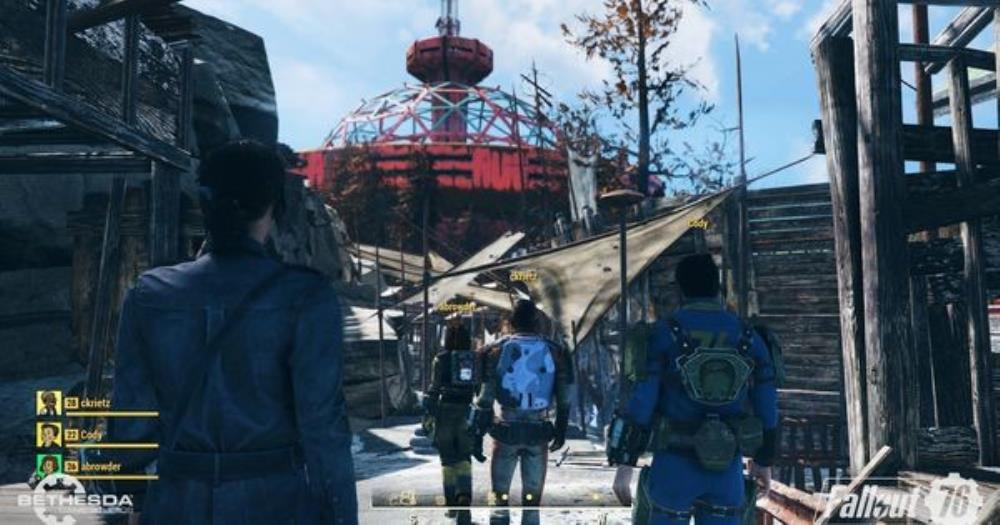 「Fallout 76」は、Bethesdaのエンジンがミームから責任になったことを示しています