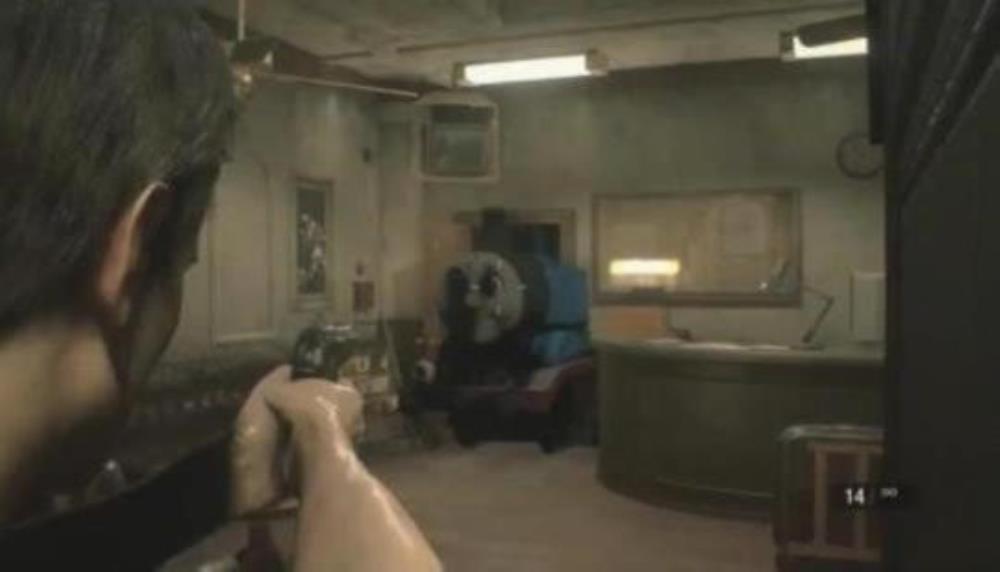 Resident Evil 2 mod turns Mr. X into Thomas the Tank Engine
