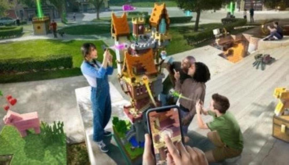 Minecraft Earth Liveゲームプレイは、Appleの基調講演中に表示されます