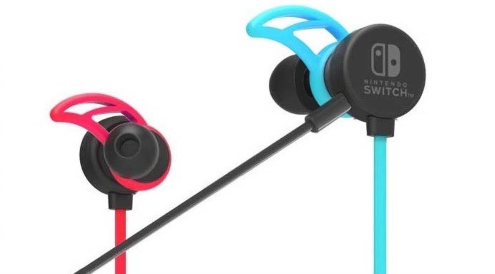 Nintendo switch gaming earbuds sale pro with mixer by hori