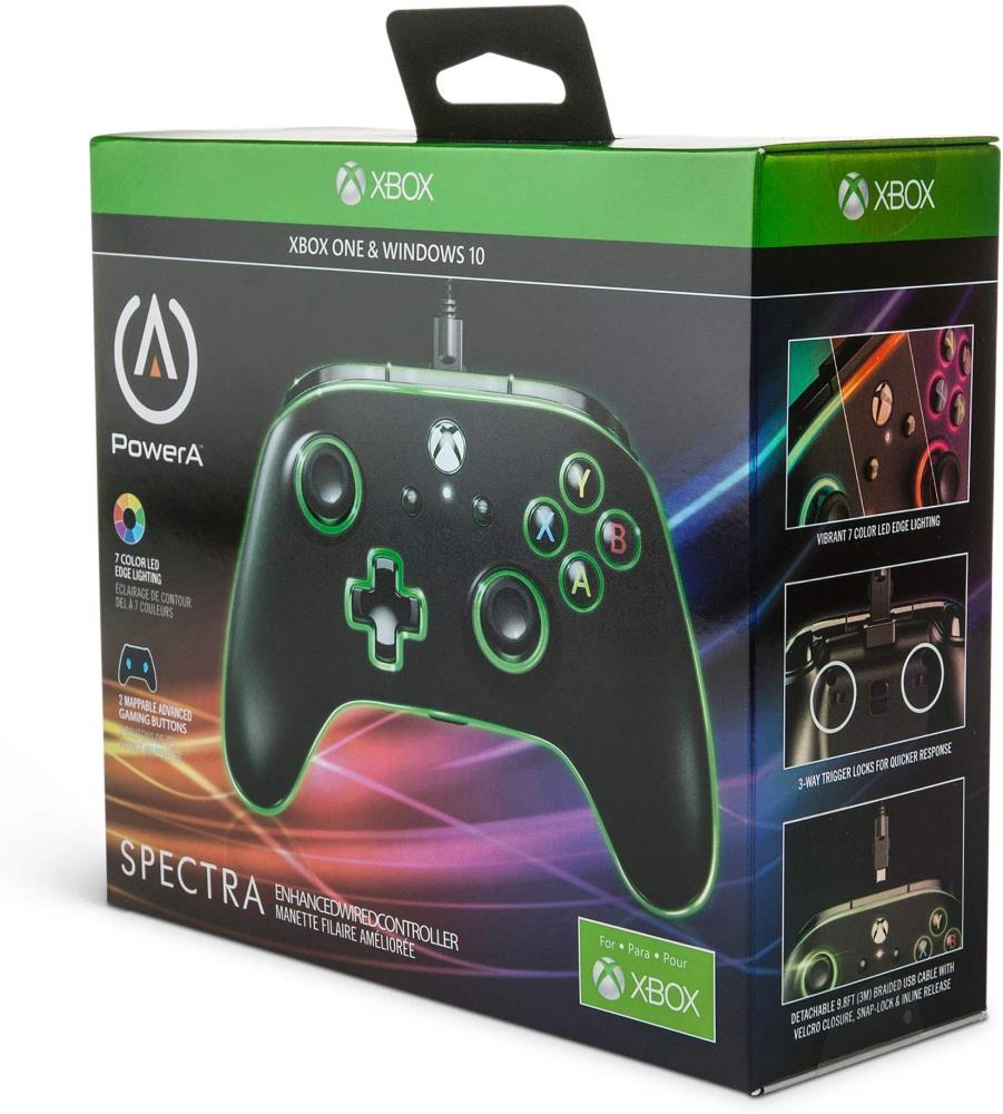 PowerA Spectra Enhanced Illuminated Xbox One Wired Controller Gets ...