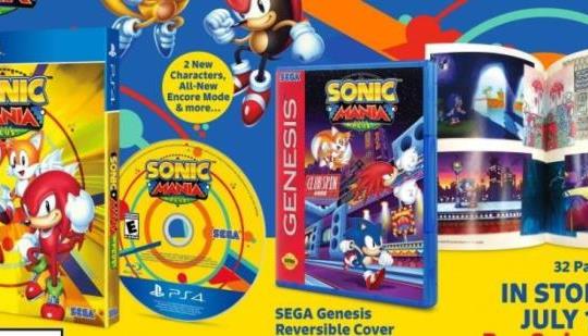 Sonic Mania Plus for PS4, Xbox One, Switch Adds New Characters