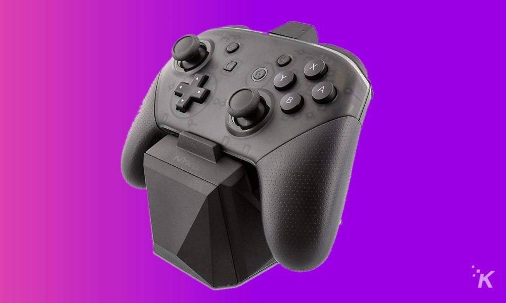 Nintendo switch pro shop controller charging dock