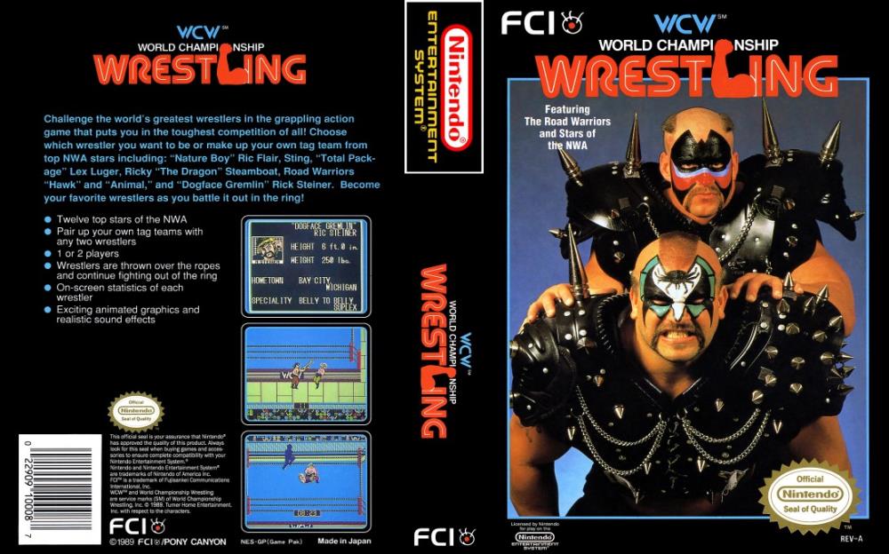 Wcw world championship wrestling deals nes