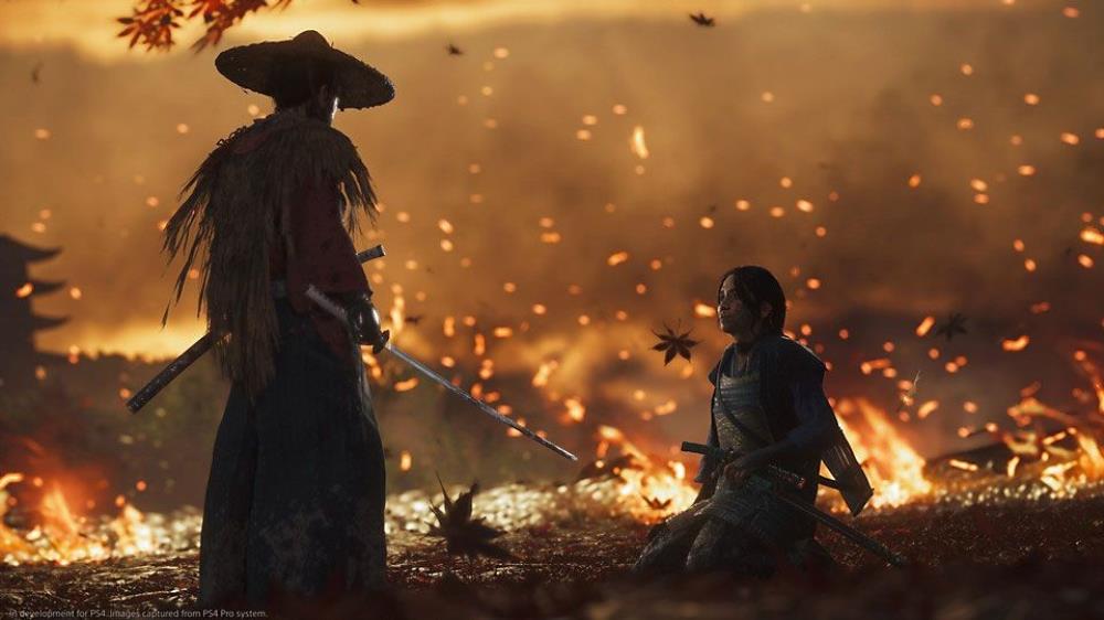 Tsushimaの幽霊インタビュー：PS4の壮大なSamurai Swan Songの自然スプロール