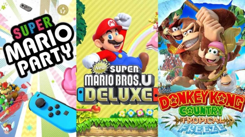  New Super Mario Bros. U Deluxe + Donkey Kong Country