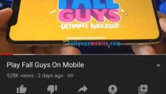 Fall Guys Mobile Version Scam Blocked by Mediatonic