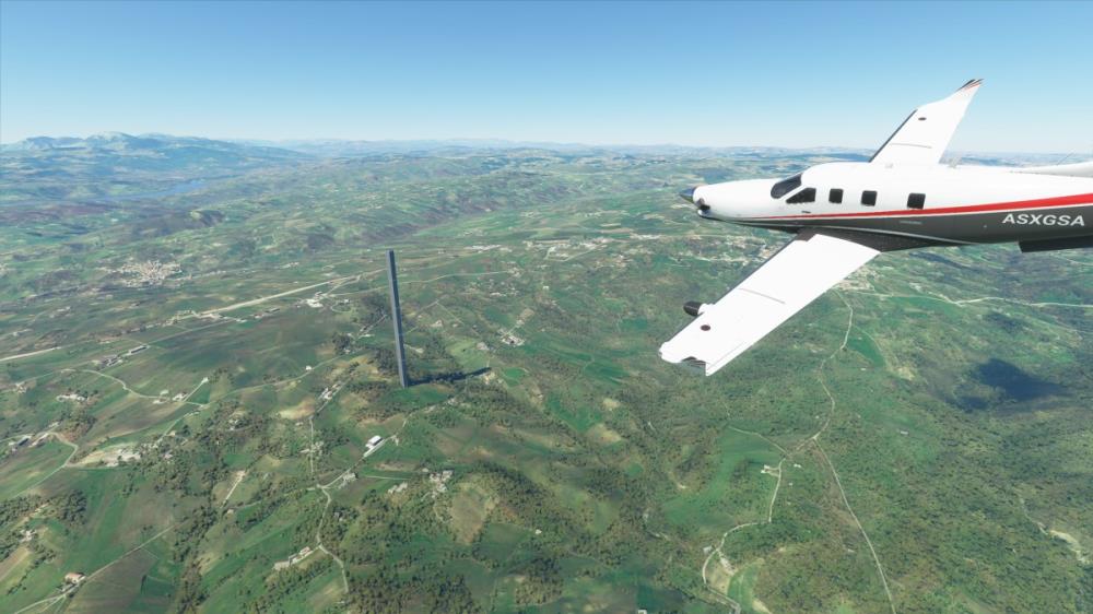 Microsoft Flight Simulatorでもう1つの威圧的なObeliskが見つかりました