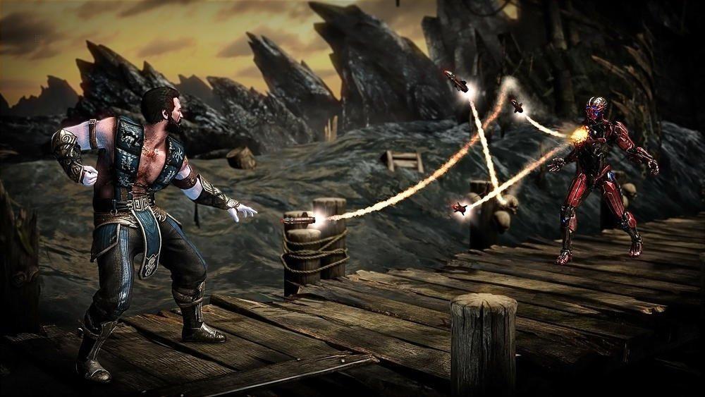 Mortal Kombat 9 (Xbox 360 vs PS Vita) Side by Side Comparison
