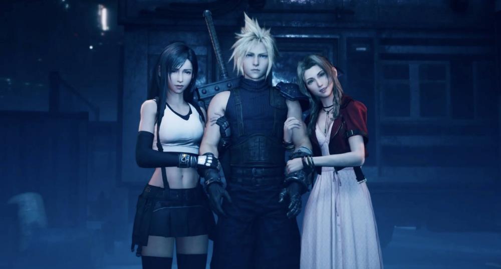 Final Fantasy VII Remake PS4 Theme From the Demo Shows a Full Party