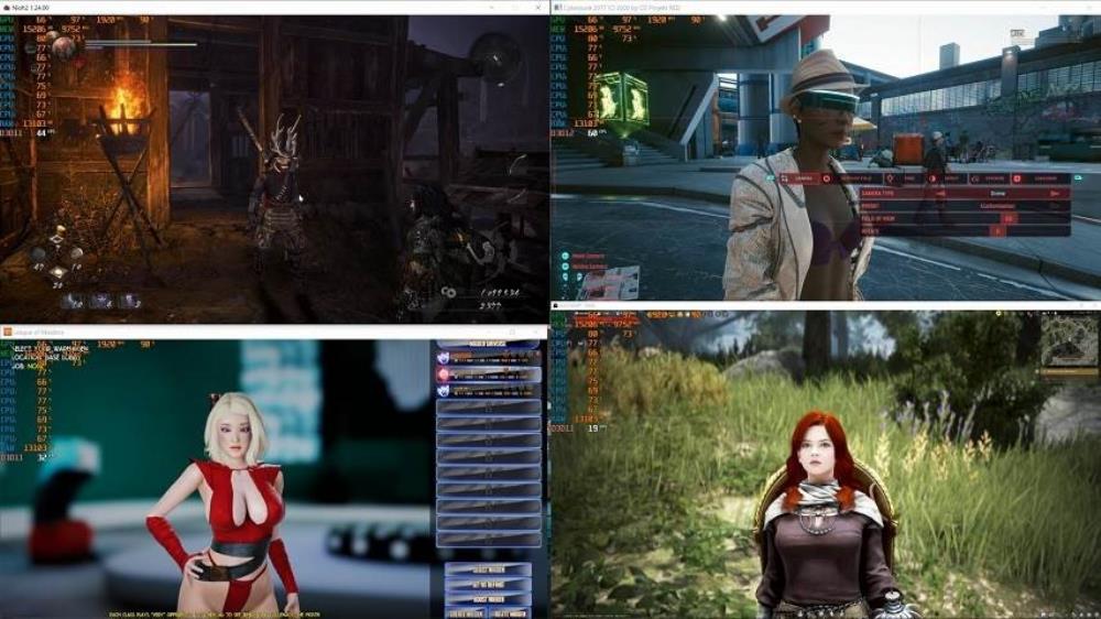 RTX 3090は、サイバーパンク2077/NIOH 2/ブラックデザート/リーグオブメイデンズを同時に実行できますか？