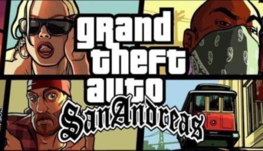 GTA Grand Theft Auto San Andreas Microsoft Xbox 360 Game Map Included