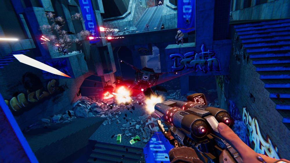 Turbo Overkillは来年にわたってChainsaw Leg-SlidingFPSです