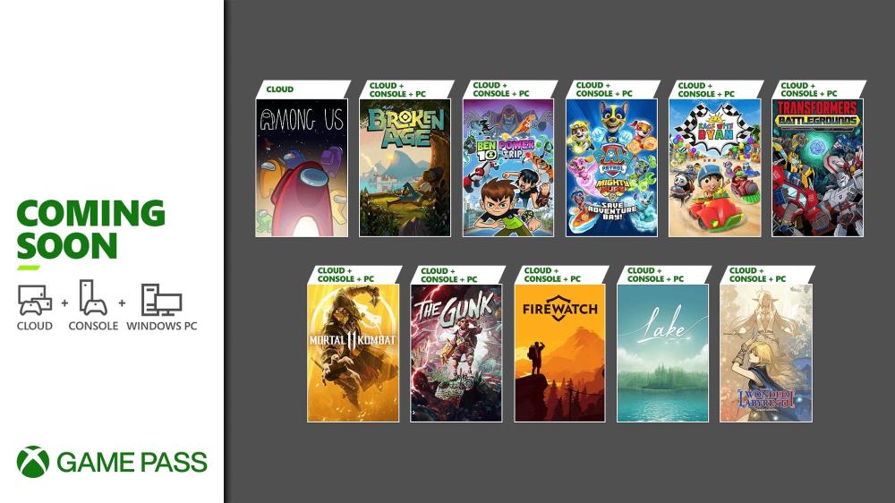 Xbox Game Pass：Mortal Kombat 11、The Gunk、Broken Ageなどに近づいてください