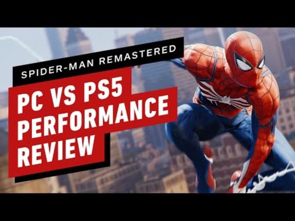 Marvel's Spider-Man Remastered para PC vs PS5 - Review de performance