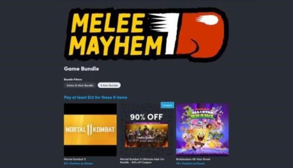 Steam Game Bundle: Melee Mayhem By Humble Bundle - Epic Bundle