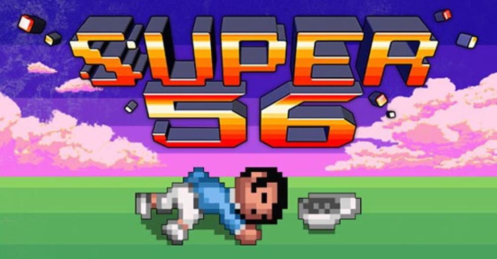 The huge retro minigames collection "SUPER 56" is soon coming to PC