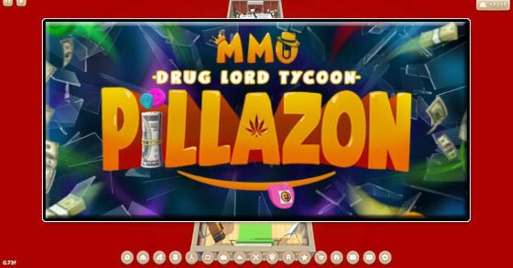 The MMO virtual business sim "Pillazon MMO Drug Lord Tycoon" is now