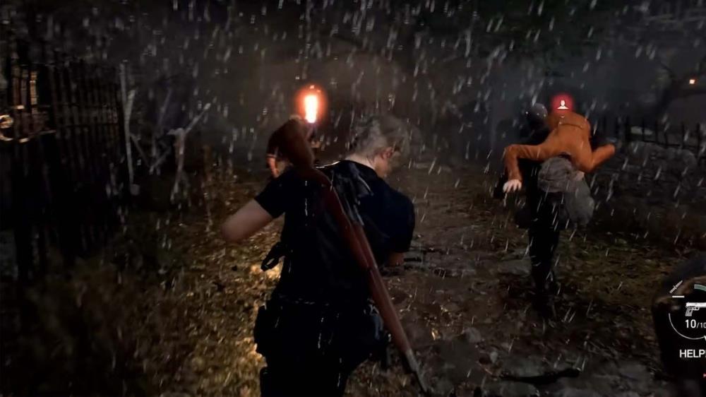 Capcom Is Making the Rain, Rain Go Away in Resident Evil 4 Remake via a Day  One Patch