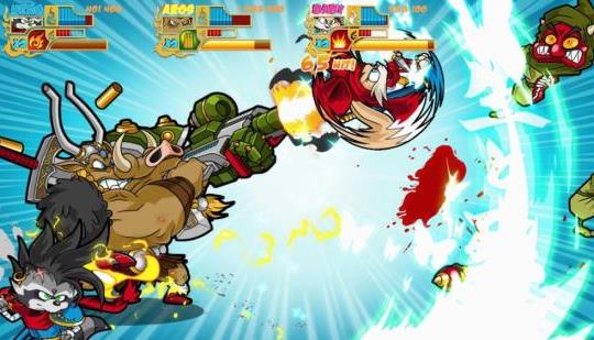 Four-player co-op beat 'em up game Jitsu Squad heading to Switch
