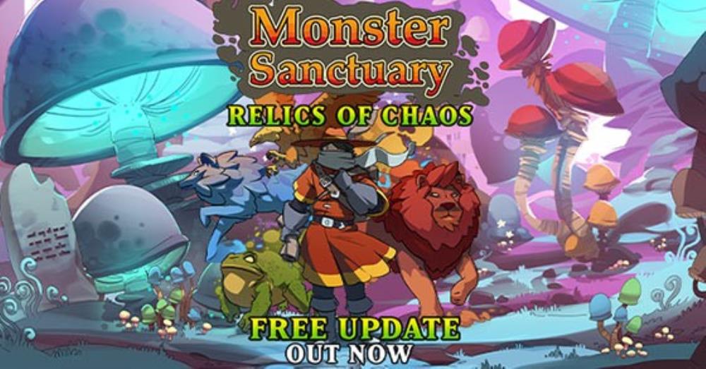 “Monster Sanctuary” has just released its “Relics of Chaos” update for