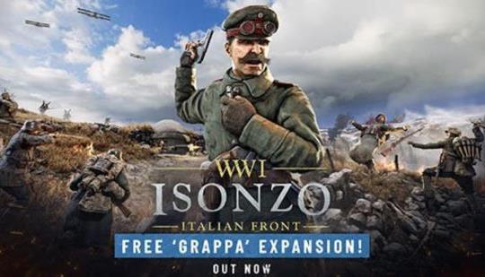 The WW1 FPS “Isonzo” has just released its ‘Grappa’ expansion for PC and consoles