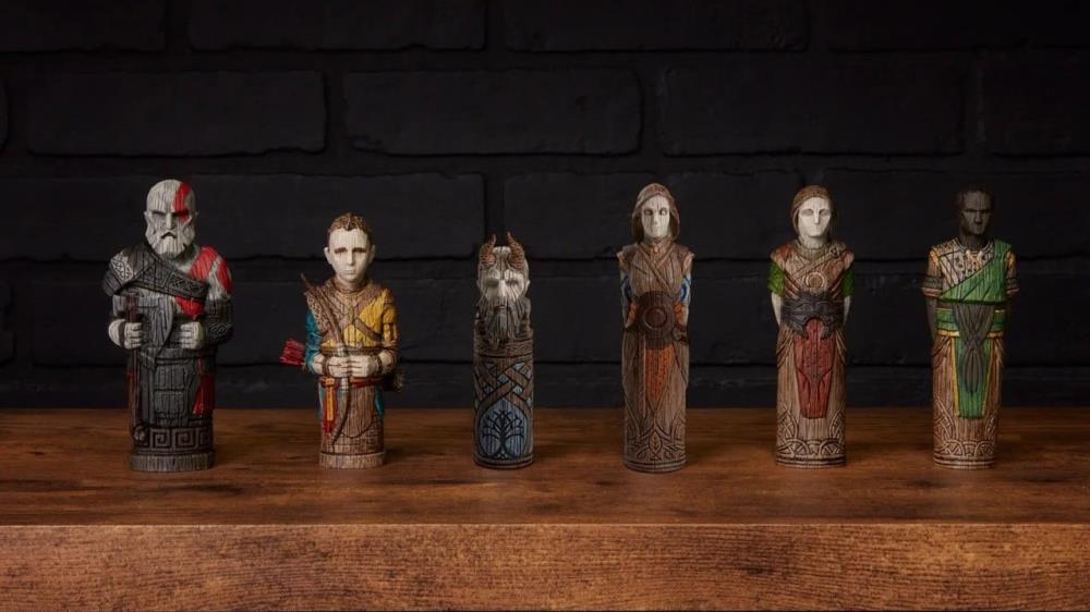 God Items Ragnarok Official God of War Ragnarok Totem Figurines Are Gorgeous Collector's ...